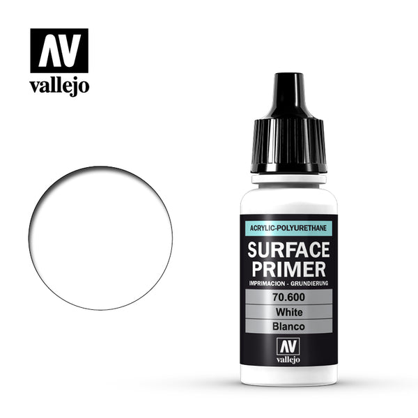 Vallejo Surface Primer (200ml) White